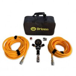 KIT MANGUERAS CON MEDIDOR DE PRESIÓN INFLADO 4 RUEDAS